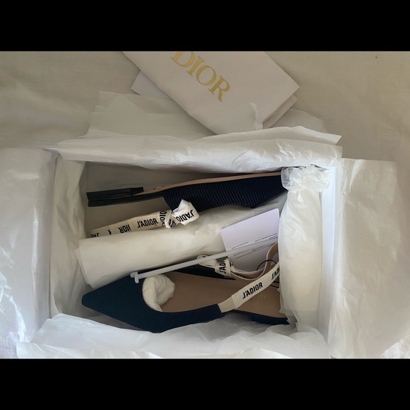 J'ADIOR SLINGBACK BALLERINA FLATS - Picture 4 of 5